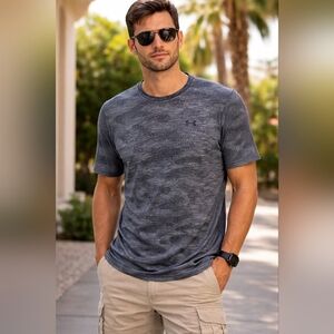 Under Armour Mens Fitted Tee Size XL Threadborne Size XL